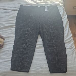 Torrid Women's Black Textured Trousers